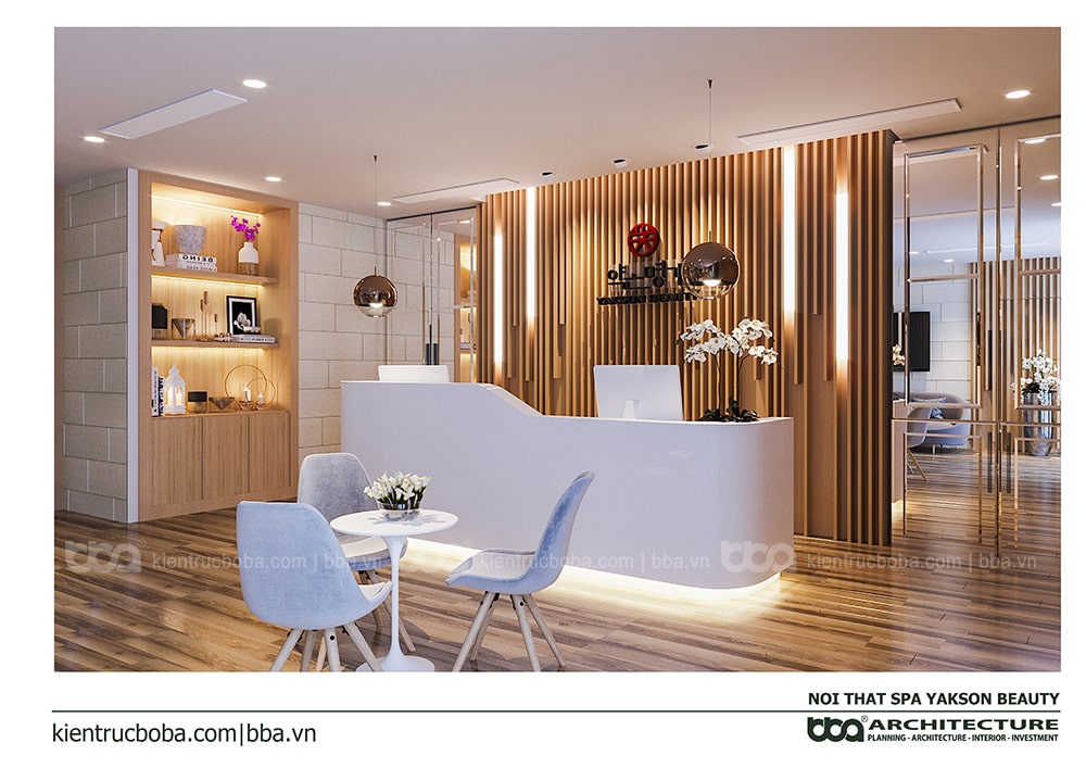 Thiết kế spa Yakson Beauty Nguyễn Thị Minh Khai - Quận 3