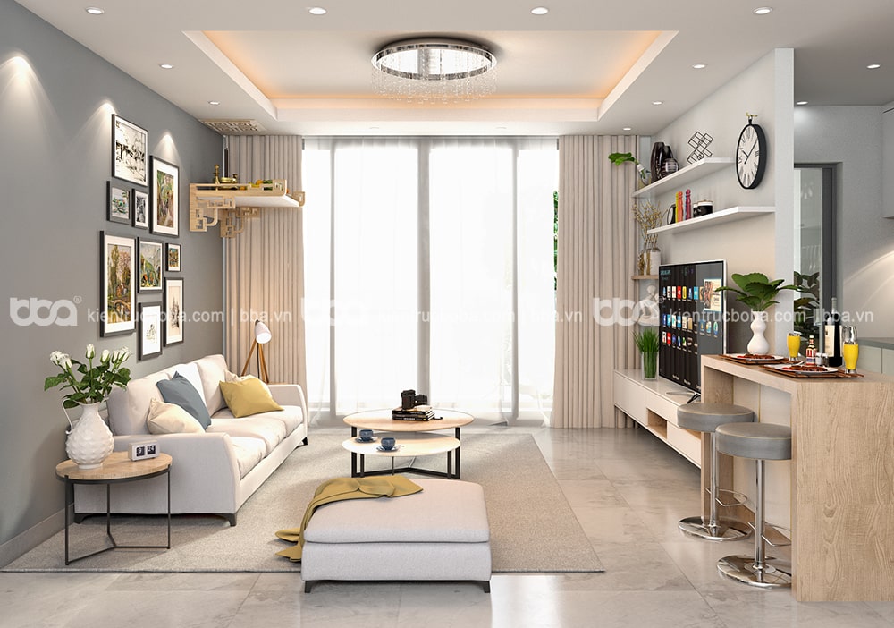 Kinh nghiệm thuê thiết kế nội thất chung cư