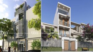 Thiết kế nhà phố hiện đại