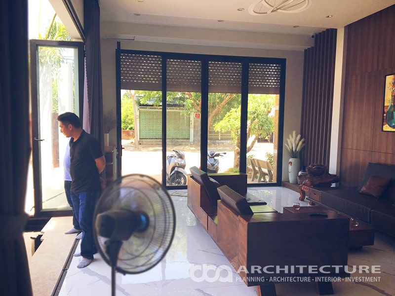 Thi công biệt thự phố 3 tầng hiện đại - Bình Thuận