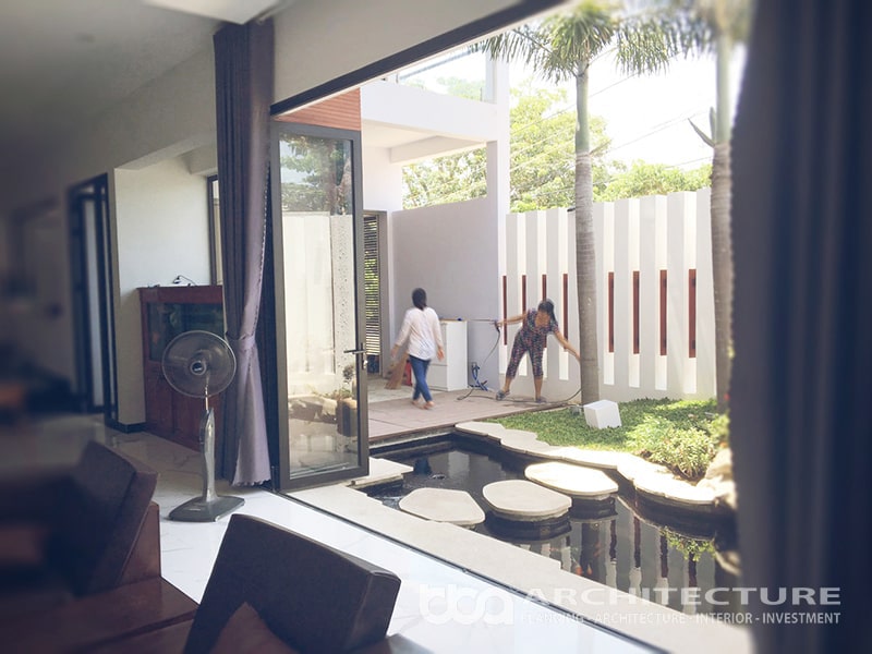 Thi công biệt thự phố 3 tầng hiện đại - Bình Thuận