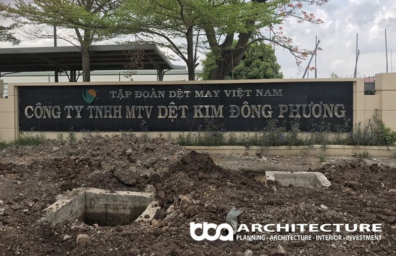 Thi công xưởng dệt Đông Phương