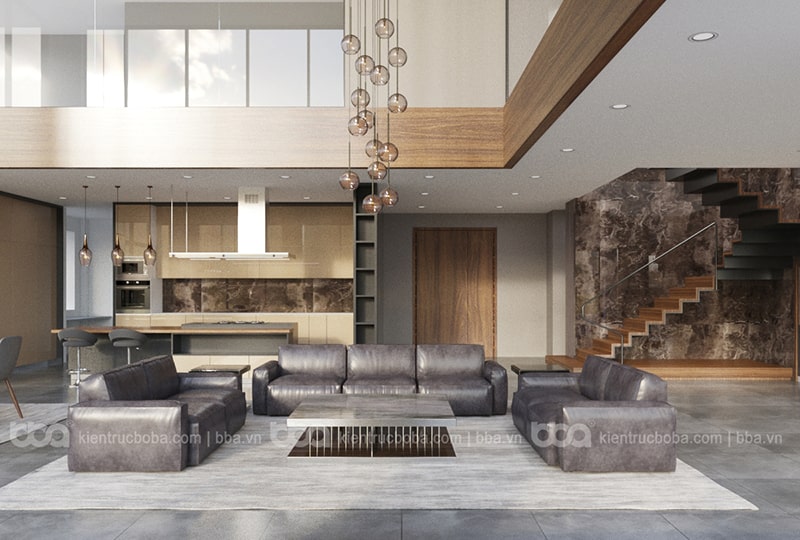 Thiết kế nội thất căn hộ Penthouse