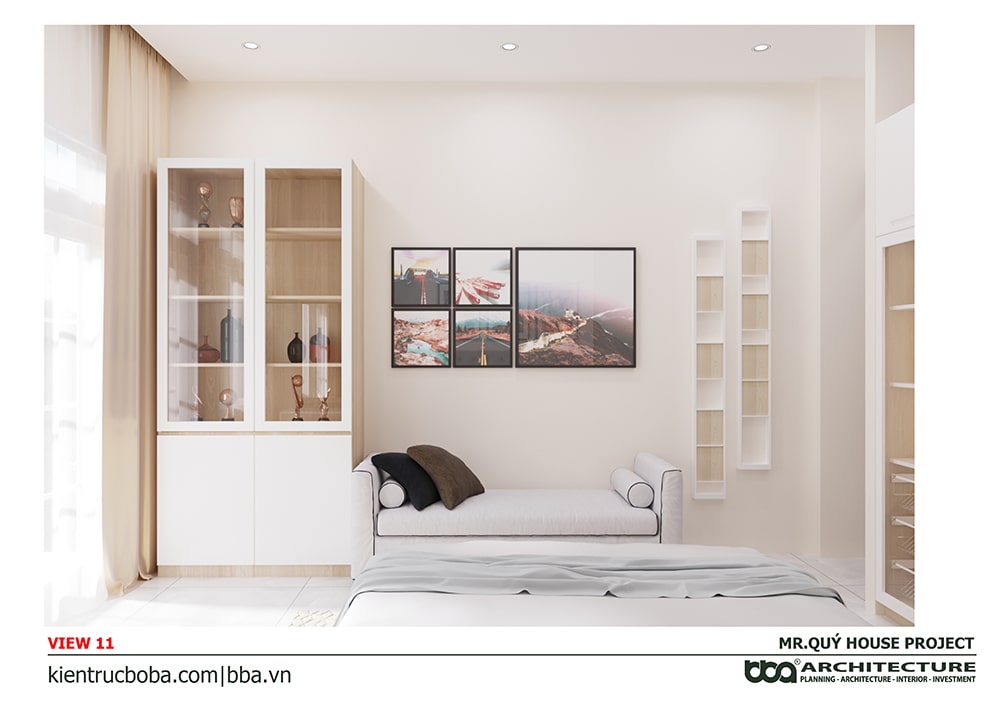 Mẫu nhà ống 3 tầng sân thượng 4x15