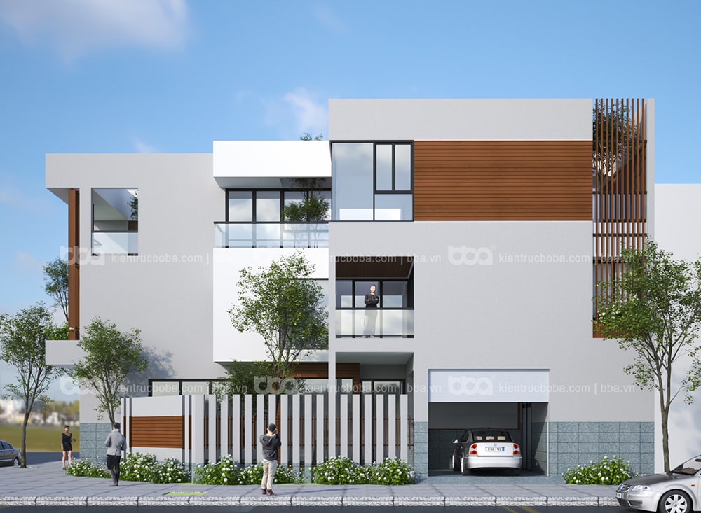 Mẫu thiết kế biệt thự 3 tầng đẹp